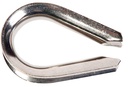 THIMBLE CABLE GALVANIZED 1/4IN