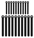 TIE CABLE ASRTD BLK 5IN & 8IN 