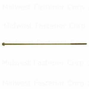 TIMBER SCREW HEX TAN 5/16X14IN