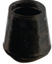 TIP FURNITURE LEG 1IN BLACK   
