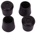 TIP FURNITURE LEG 7/8IN BLACK 