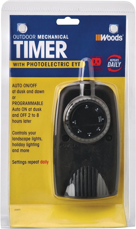 TMR MECH OUTDR 24HR BLK       