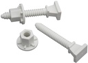 TOILET BOLT 2-3/8 OPN CAP NUT 