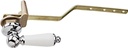 TOILET FLUSH LEVER CHROME     