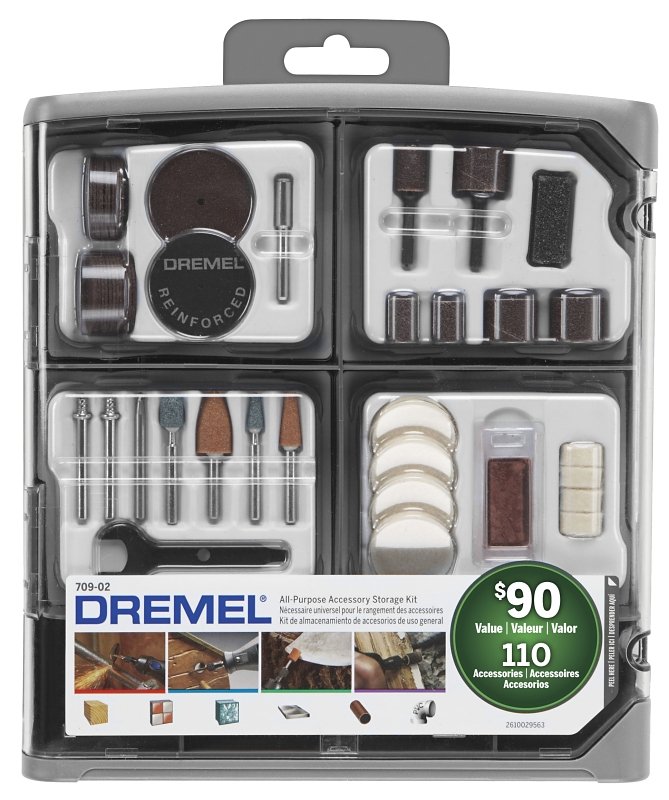TOOL RTRY KIT A/P ACCES 110PC 