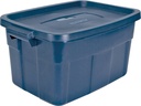 TOTE PLAST W/HNDL BLUE 14 GAL 
