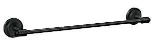 TOWEL BAR ISO SINGLE MATTE BLK