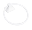 TOWEL RING WHITE              