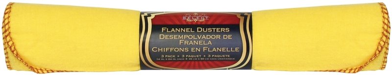 TOWELS FLANNEL DUSTING 3PK    