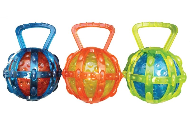 TOY PET CAGE W/BALL TRANSPARNT