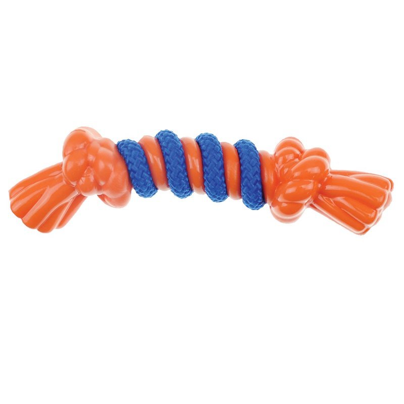 TPR & ROPE BONE ORANGE SMALL  