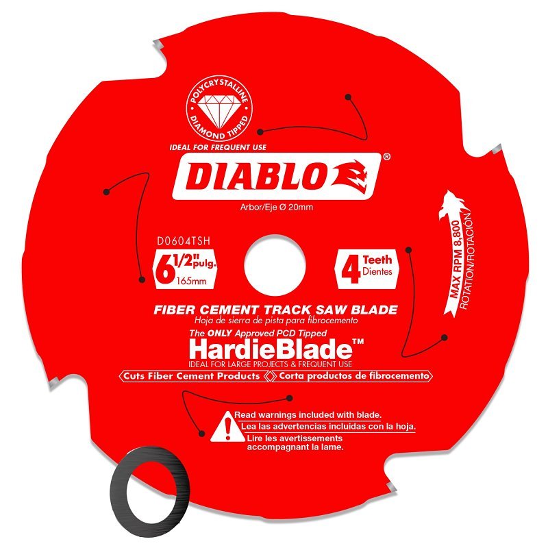 TRACK SAW BLADE CEM 4T 6-1/2IN