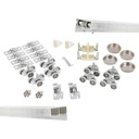 TRACK&HARDWARE DR BYPASS 96IN 