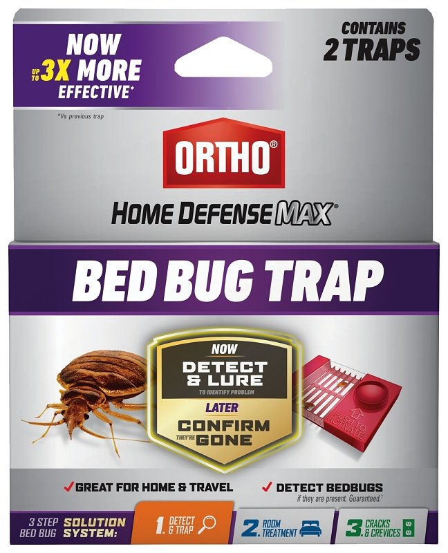 TRAP BED BUG PESTICDE FREE 2PK