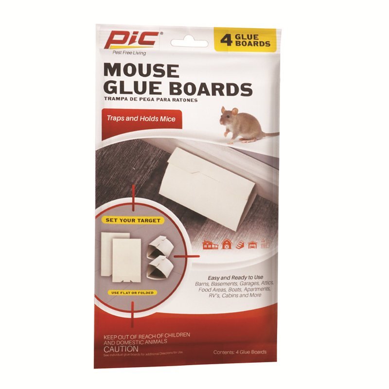 TRAP GLUE MOUSE/RAT 4PK       