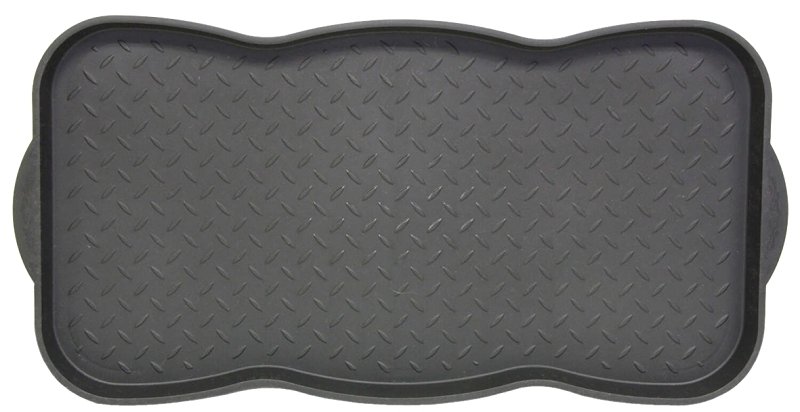 TRAY BOOT PLSTC BLACK 15X30IN 