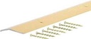 TRIM CARPET FLUT SATBR1-3/8X72