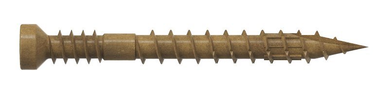 TRIM SCREW T10 TAN NO7X1-1/2IN