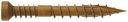 TRIM SCREW T10 TAN NO7X1-1/4IN