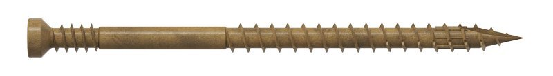 TRIM SCREW T10 TAN NO7X2-1/2IN