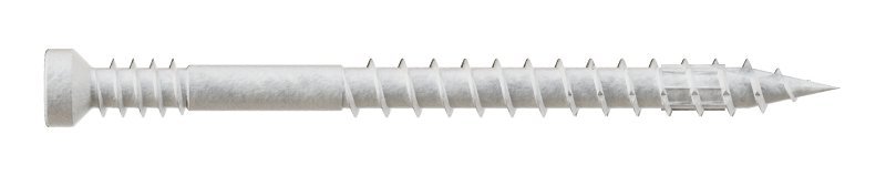 TRIM SCREW T10 WHITE NO7 X 2IN