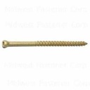 TRIM SCREW TAN NO8 X 3IN      