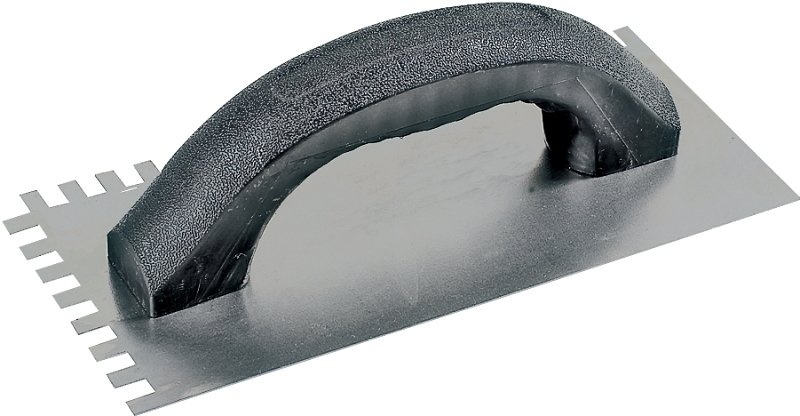 TROWEL SQ NOTCH 1/4X3/8X1/4IN 