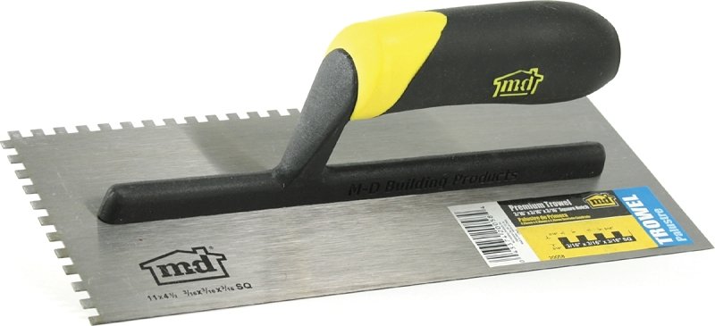 TROWEL SQ NTCH 3/16X3/16X3/16 