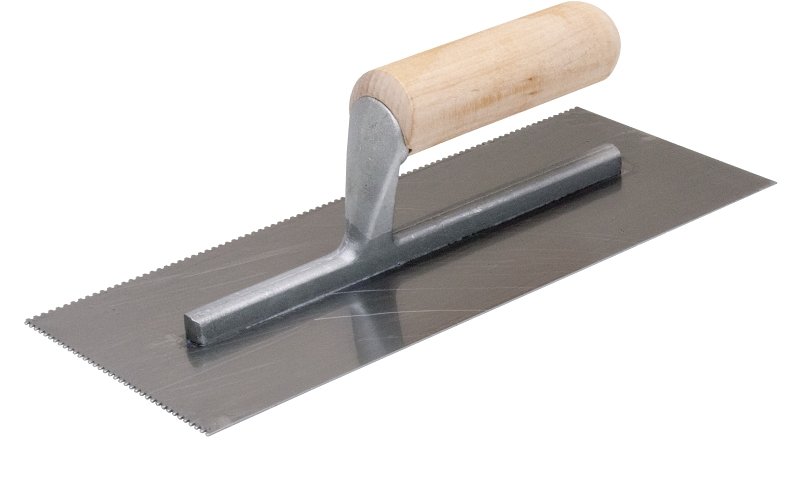 TROWEL SQNTCH 1/16X1/16X1/16IN