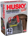 TRSHBG DRWSTRG BLK 33GAL .9MIL
