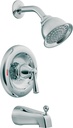 TUB-SHOWER FAUCET SNGL CHROME 