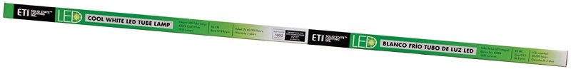 TUBE LED T8 4FT 15W 4000K SLV 