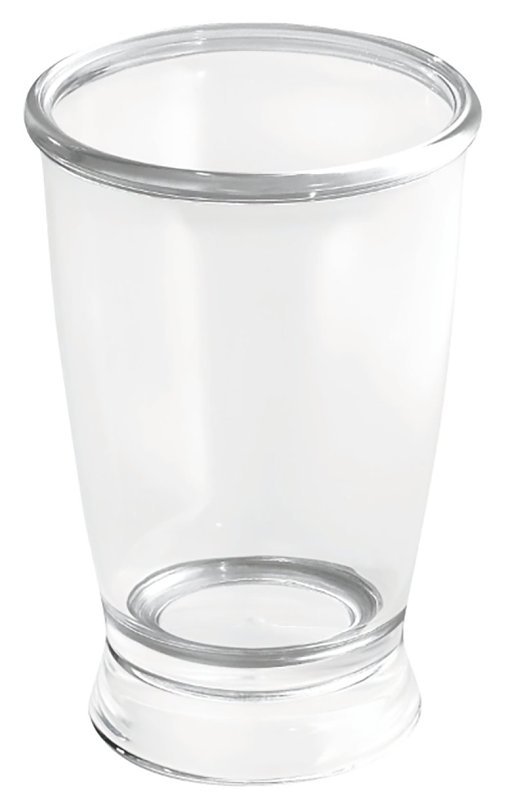 TUMBLER PLASTIC CLEAR         