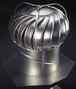 TURBINE VNTLR 12IN MILL ALUM  