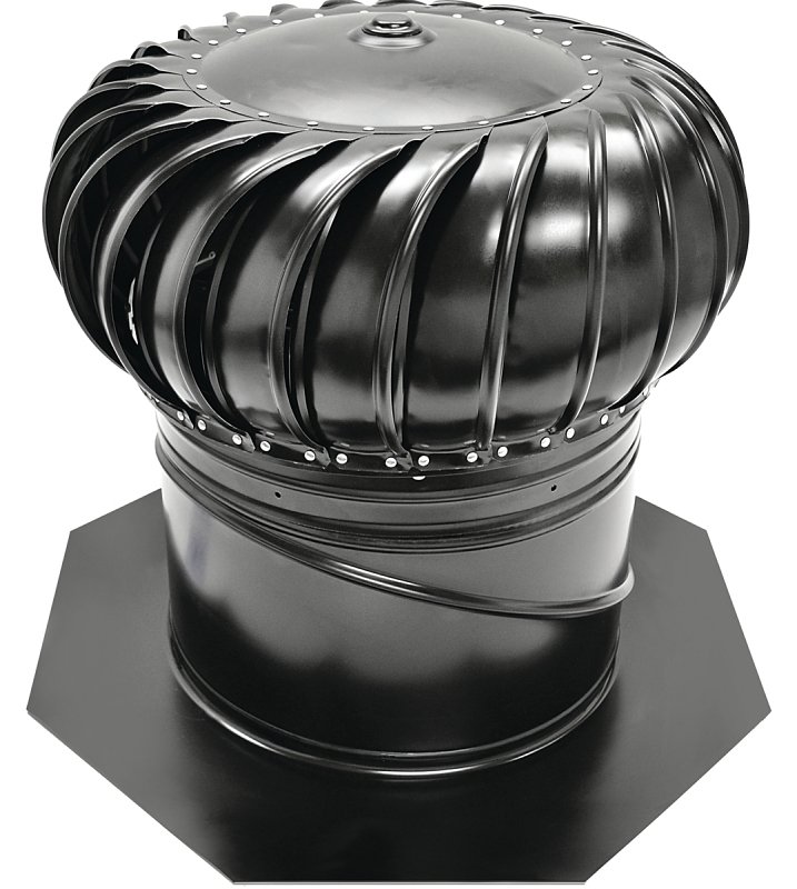 TURBINE WIND 12IN BLK INT GLV 