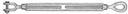 TURNBUCKLE JAW/EYE 1/2X6 GALV 