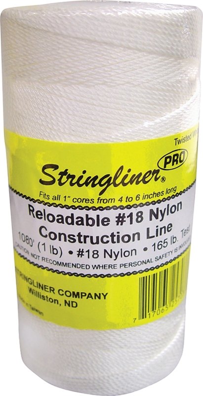 TWINE #18X1080FT WHITE TWIST  
