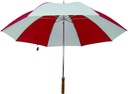 UMBRELLA GOLF 29IN RED/WHITE  