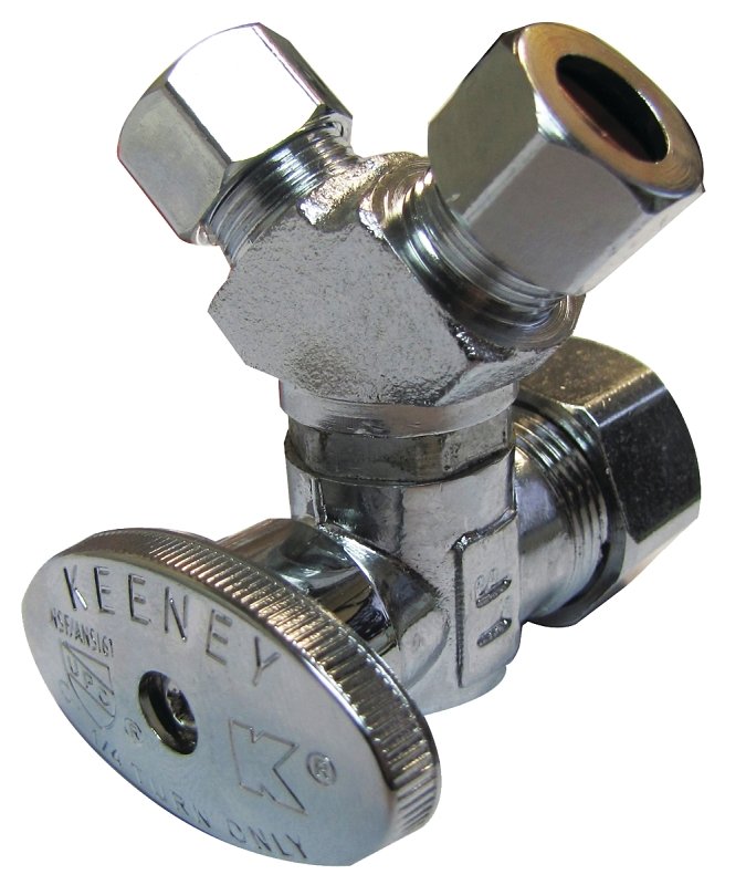 VALVE 3WAY 5/8X3/8X3/8        