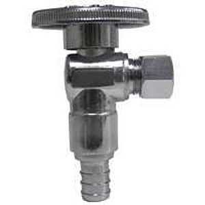 VALVE ANGLE 1/2 PEX X 3/8 C   