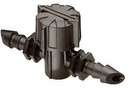 VALVE SH-OFF BARBED BLK 1/4IN 