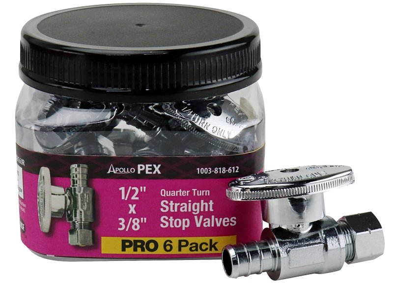 VALVE STOP 1/2 X 3/8IN        