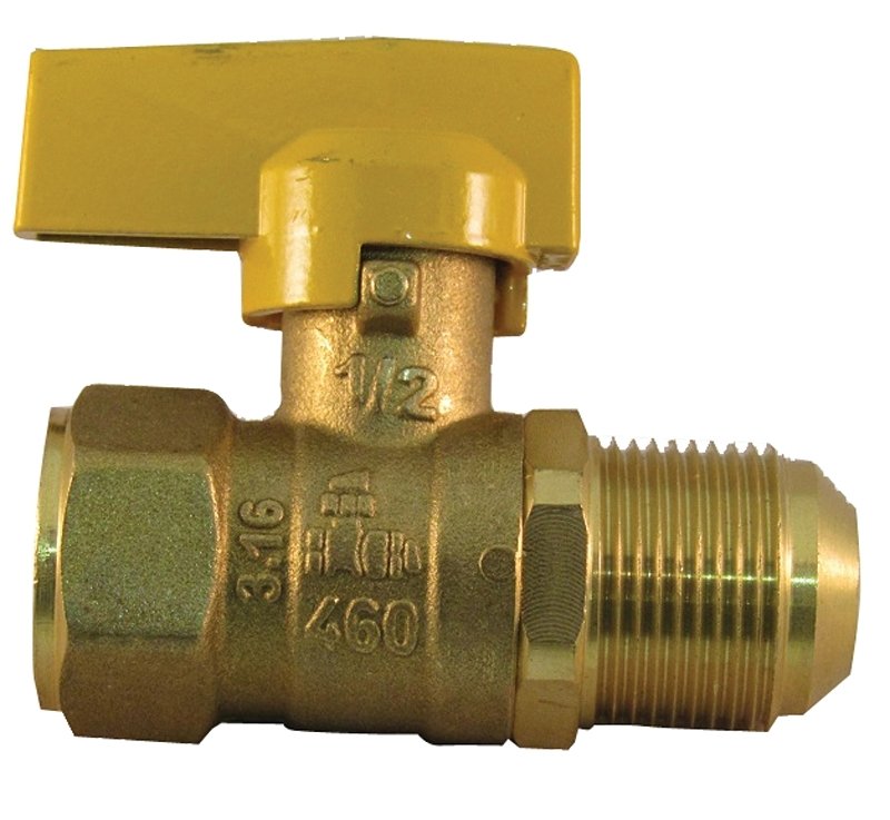 VALVE1/2IN FIP X 15/16IN FLARE