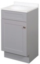 VANITY COMBO SHAKER GRAY 18IN 