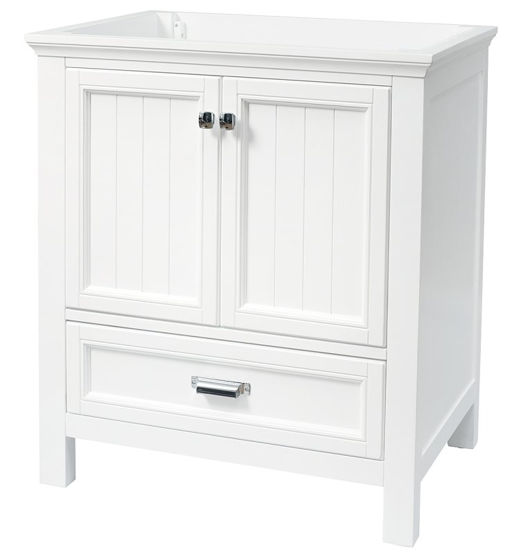 VANITY WOOD WHITE 30X21IN     