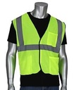 VEST REFLECTIVE MESH LIME XLG 