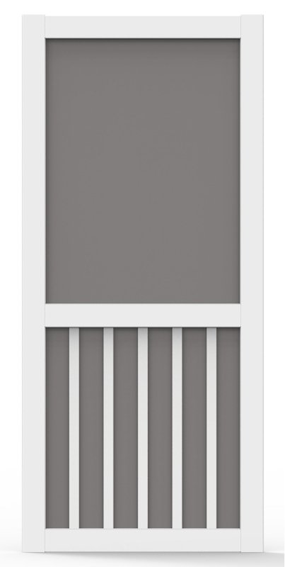 VINYL SCREEN DOOR 36IN 5-BAR  