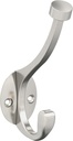 WALL HOOK DOUBLE ADARE SAT NIC