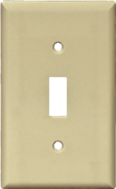 WALL PLATE 1 GNG TGL NYLN IVRY