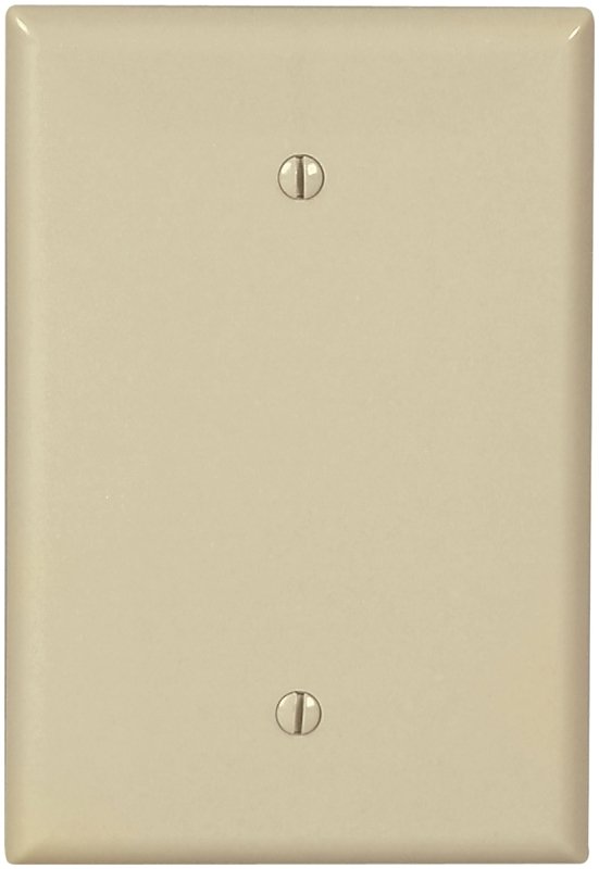 WALL PLATE 1GANG BLANK JUMB IV